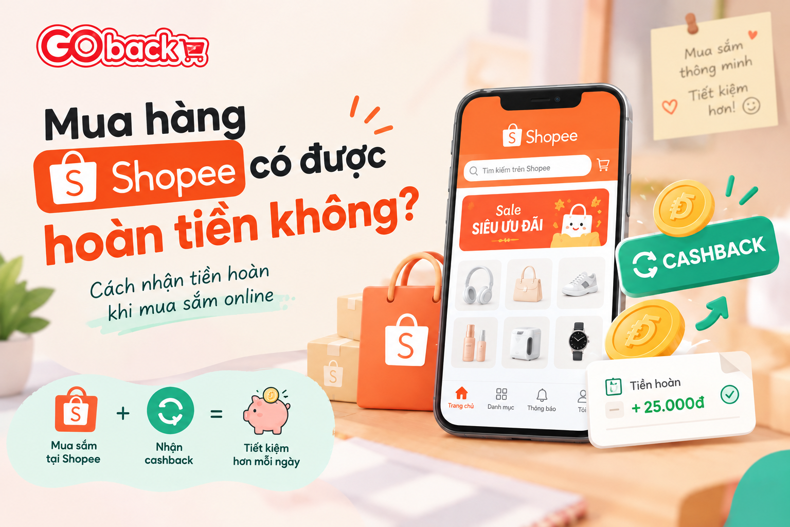 Mua hàng Shopee có được hoàn tiền không?